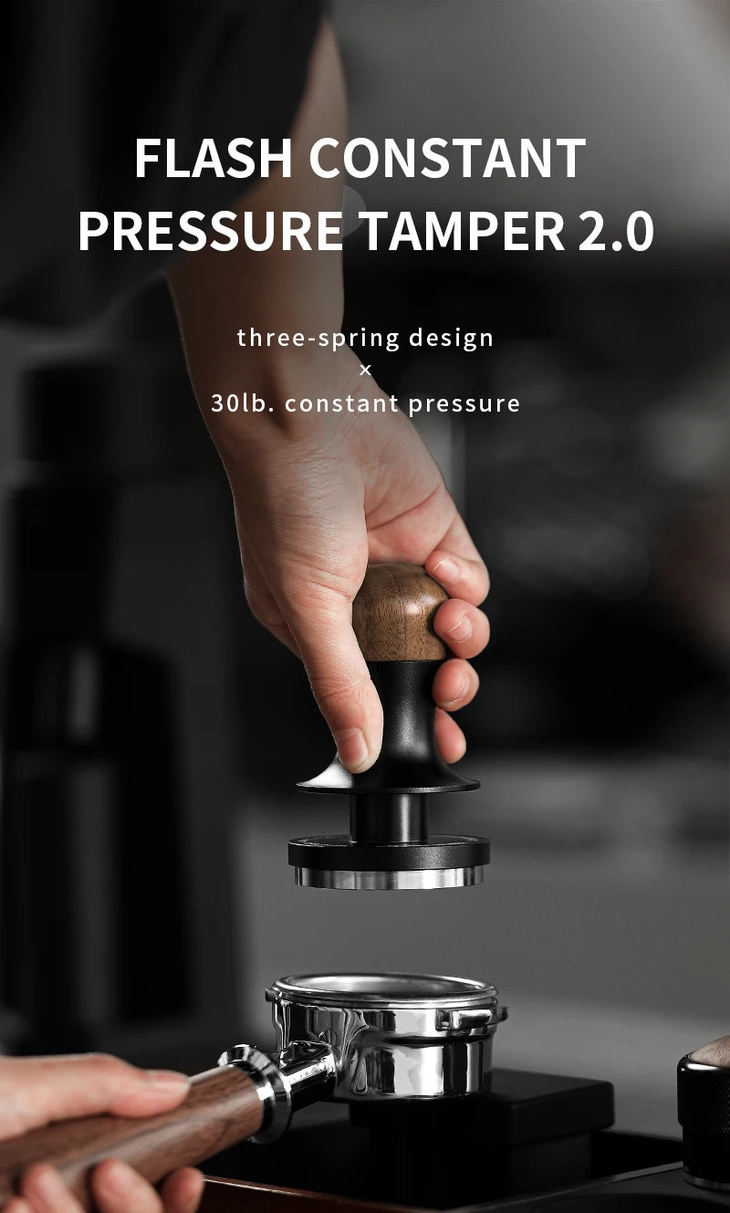 Tamper de Titanio de Café 30lbs de presión
