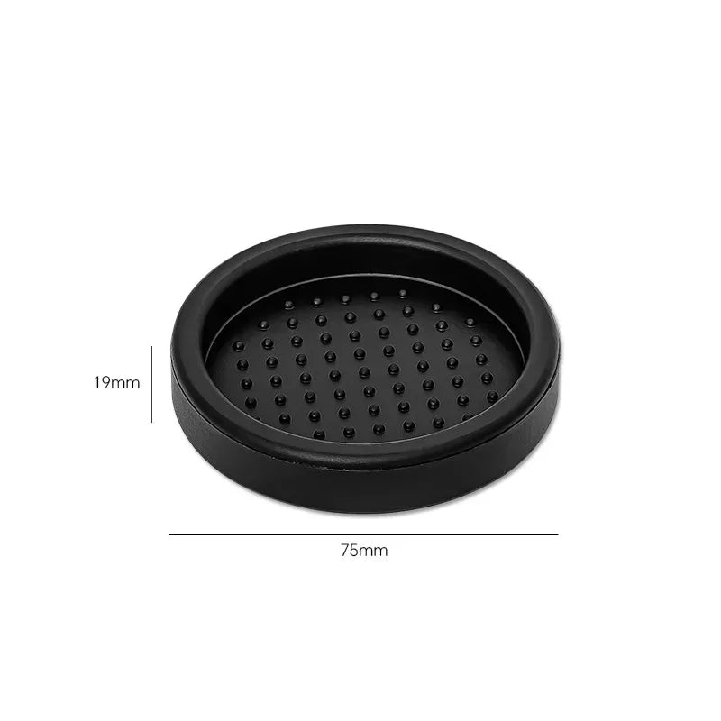 Tapete Antideslizante para Tamper de Café - Soporte de Silicona de Grado Alimenticio, Almohadilla para Esquina, Ideal para Bar y Cafetería